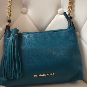 Michael Kors Weston Leather Messenger crossbody